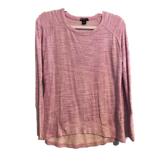 Champion Tops - Champion Womens Top Small Pink‎ Long Sleeve Pullover Athletic Athleisure Shirt